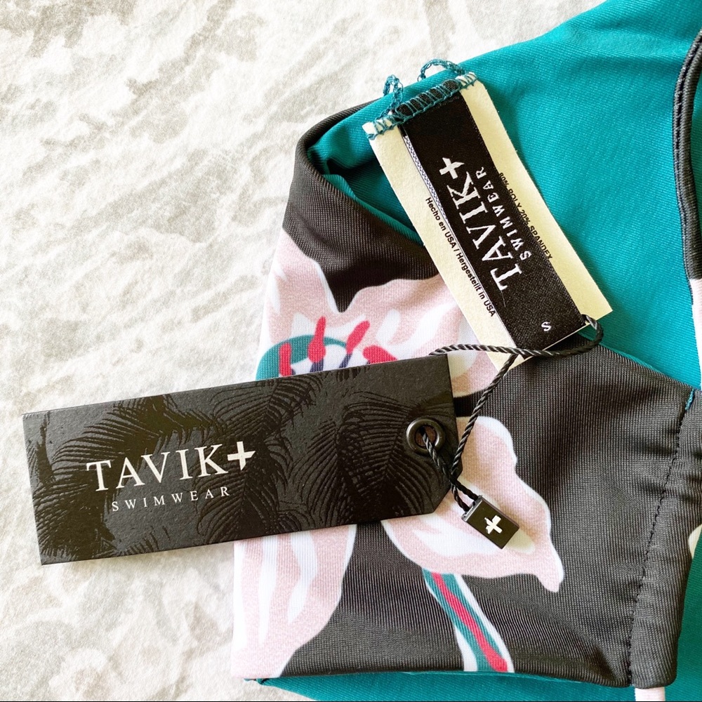TAVIK Ryan Sport Bikini Top Blossom Small NWT - Picture 4 of 8